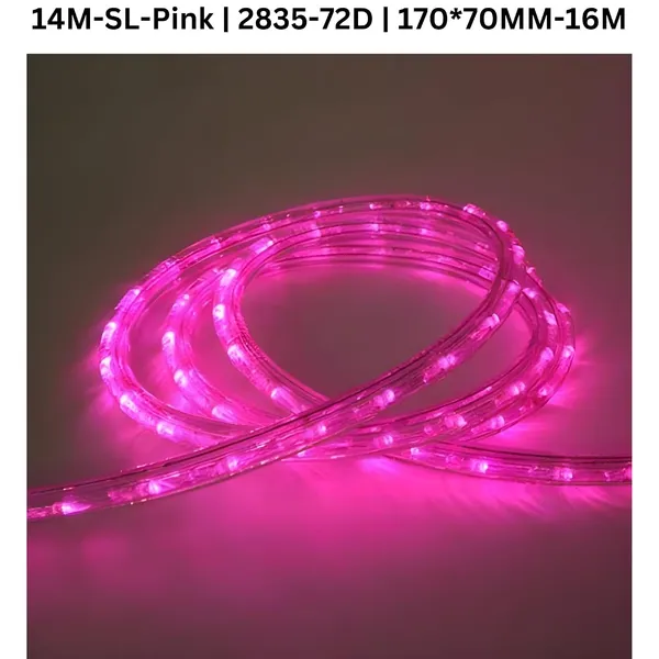 KAVYASHINE_14_Meter_High_Lumen_Rope_Led_Strip_Lights_Waterproof_Outdoor_Lighting_For_Balcony_Home_And_Interior_Decoration_Perfect_For_Diwali_Lighting_Pink_14_Meter