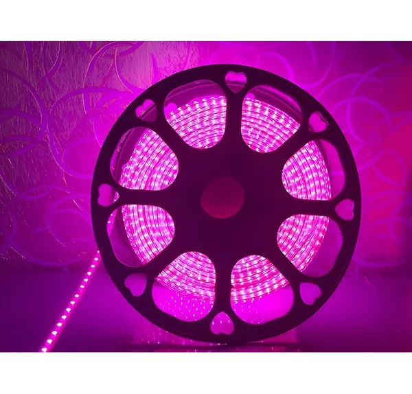 KAVYASHINE_14_Meter_High_Lumen_Rope_Led_Strip_Lights_Waterproof_Outdoor_Lighting_For_Balcony_Home_And_Interior_Decoration_Perfect_For_Diwali_Lighting_Pink_14_Meter