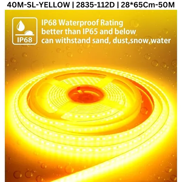 KAVYASHINE_40_Meter_High_Lumen_Rope_Led_Strip_Lights_Waterproof_Outdoor_Lighting_For_Balcony_Home_And_Interior_Decoration_Perfect_For_Diwali_Lighting_Yellow_40_Meter
