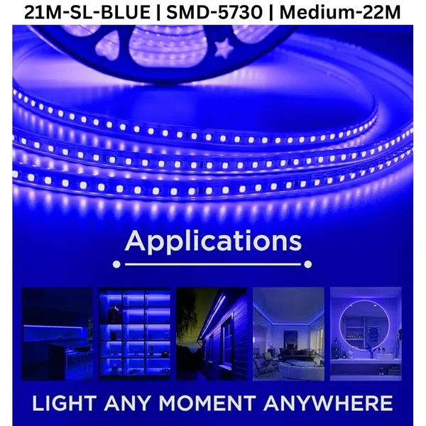 KAVYASHINE_21_Meter_High_Lumen_Rope_Led_Strip_Lights_Waterproof_Outdoor_Lighting_For_Balcony_Home_And_Interior_Decoration_Perfect_For_Diwali_Lighting_Blue_21_Meter