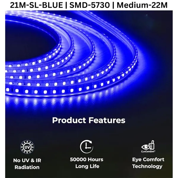 KAVYASHINE_21_Meter_High_Lumen_Rope_Led_Strip_Lights_Waterproof_Outdoor_Lighting_For_Balcony_Home_And_Interior_Decoration_Perfect_For_Diwali_Lighting_Blue_21_Meter