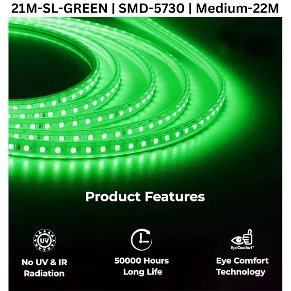 KAVYASHINE_21_Meter_High_Lumen_Rope_Led_Strip_Lights_Waterproof_Outdoor_Lighting_For_Balcony_Home_And_Interior_Decoration_Perfect_For_Diwali_Lighting_Green_21_Meter