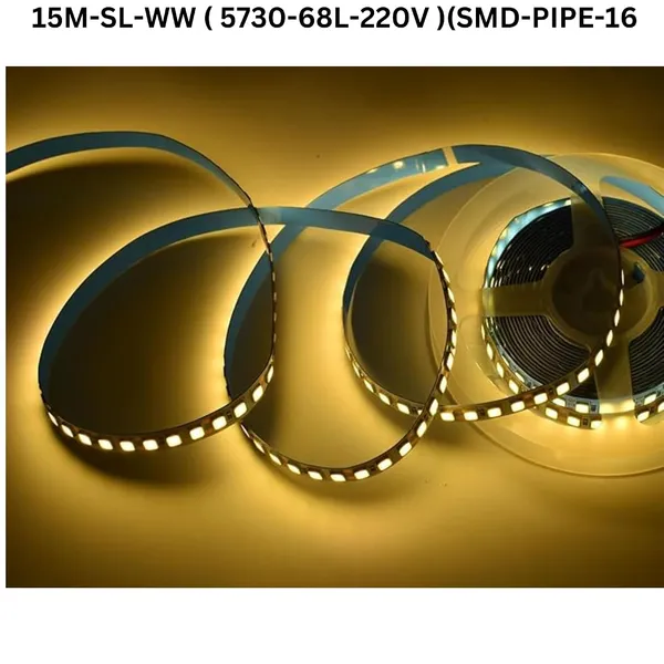 KAVYASHINE_15_Meter_High_Lumen_Rope_Led_Strip_Lights_Waterproof_Outdoor_Lighting_For_Balcony_Home_And_Interior_Decoration_Perfect_For_Diwali_Lighting_Warm_White_15_Meter