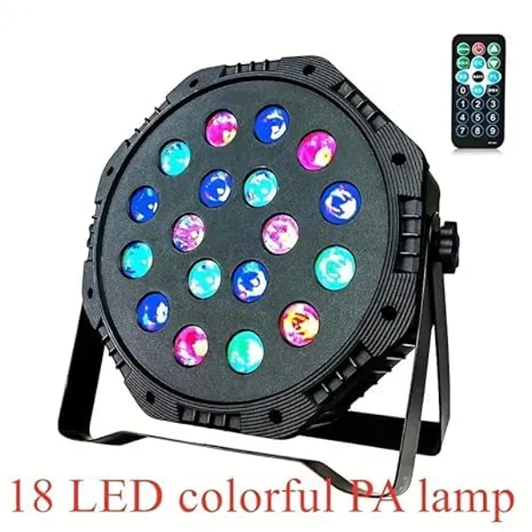 18_Led_Rgb_Stage_Light_Versatile_3_In_1_Par_Light_For_Weddings_Disco_Parties_Housewarming_Celebrations_And_Diwali_Gatherings_18_Led_Dj_Lights