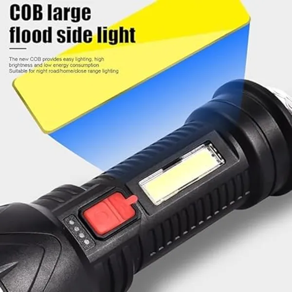 Multifunctional_Led_Flashlight_With_Cob_Side_Lamp_4_Modes_Usb_Rechargeable_Torch_And_Emergency_Light_Ideal_For_Outdoor_Adventures_And_Emergencies_Multicolor