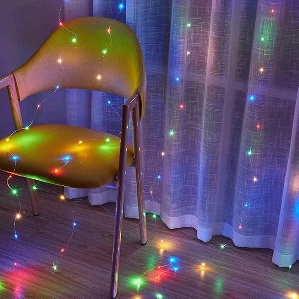 300_Led_Curtain_String_Lights_8_Lighting_Modes_3_Meter_Fairy_Lights_For_Indoor_And_Outdoor_Use_Ideal_For_Diwali_Christmas_Weddings_Usb_Powered_With_Remote_Multi_Color_1