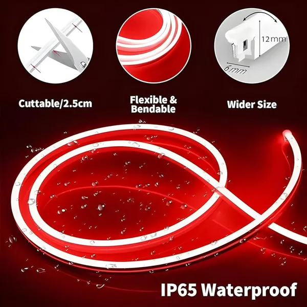 KAVYASHINE_5_Meter_Red_Neon_Light_Strip_With_600_Leds_And_12V_Adapter_Ideal_For_Wall_Decorations_Parties_Celebrations_Bars_And_Custom_Neon_Displays_1
