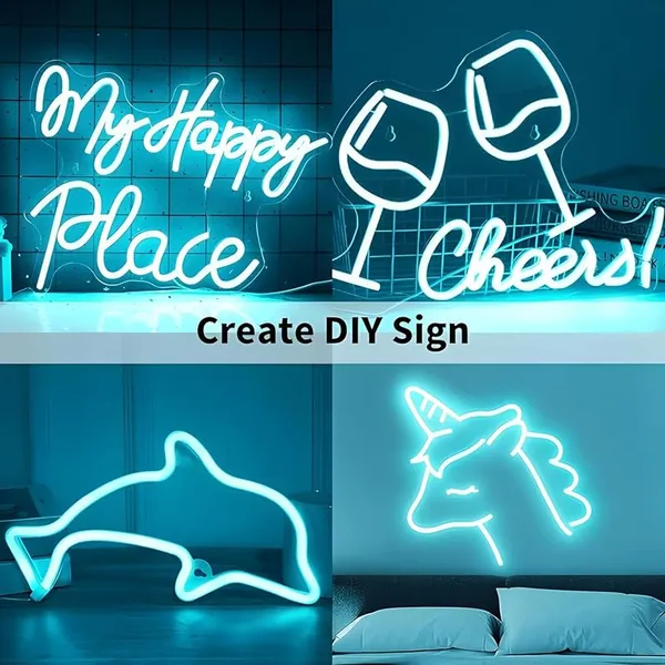 KAVYASHINE_5_Meter_Ice_Blue_Neon_Light_Strip_With_600_Leds_And_12V_Adapter_Ideal_For_Wall_Decorations_Parties_Celebrations_Bars_And_Custom_Neon_Displays_1
