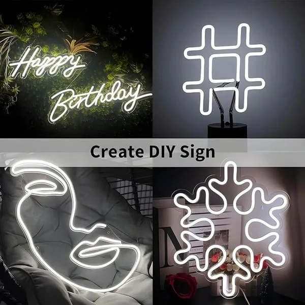 5_Meter_White_Neon_Light_Strip_With_600_Leds_And_12V_Adapter_Ideal_For_Wall_Decorations_Parties_Celebrations_Bars_And_Custom_Neon_Displays_1