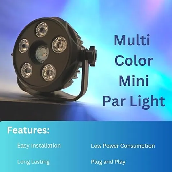 6_Led_Multi_Colors_Mini_Par_Light_With_Plug_Cable_For_Festivals_Single_Disco_Ball