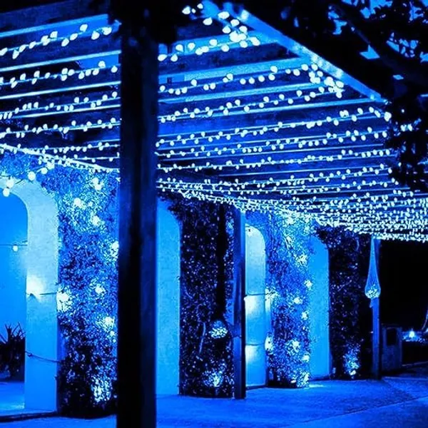 13M_Blue_Led_Copper_Wire_Lights_56_Bright_Leds_Perfect_For_Weddings_Parties_And_Holiday_Decor