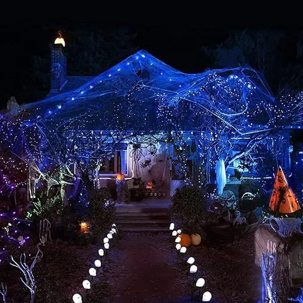 13M_Blue_Led_Copper_Wire_Lights_56_Bright_Leds_Perfect_For_Weddings_Parties_And_Holiday_Decor