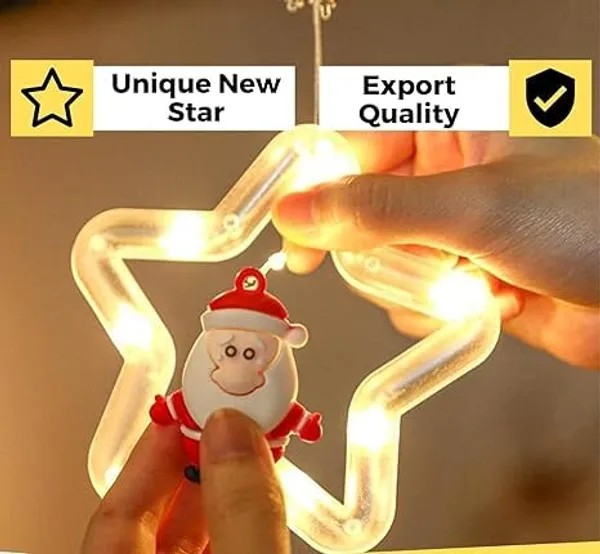 KAVYASHINE_100Led_Hanging_String_Light_3_5M_Perfect_For_Indoor_Outdoor_Decoration_Ideal_For_Diwali_Christmas_New_Year_10_Star_Ww