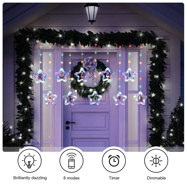 KAVYASHINE_100Led_Hanging_String_Light_3_5M_Perfect_For_Indoor_Outdoor_Decoration_Ideal_For_Diwali_Christmas_New_Year_10_Star_Multi