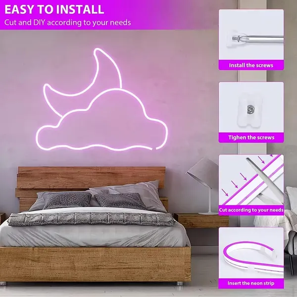 KAVYASHINE_Purple_Neon_Strip_Lights_5_Meters_Long_Dc_12V_Led_Light_Strip_Waterproof_Ip65_Flexible_Silicone_Neon_Rope_Light_Suitable_For_Indoor_And_Outdoor_Use_In_Bedrooms_And_Kitchens