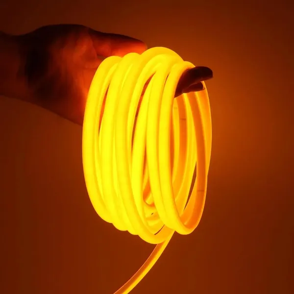 KAVYASHINE_Neon_Strip_Lights_5_Metres_Led_Light_Strip_Waterproof_Ip65_Remote_Control_Warm_White_Silicone_Flexible_Rope_Light_For_Indoor_Home_Decor_Yellow