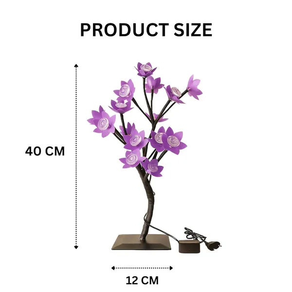 Led_Bonsai_Tree_Night_Lamp_With_24_Led_Lights_Tabletop_Light_For_Living_Room_Desk_And_Bedroom_Decor_Table_Lamp_Decorative_Table_Lamp_Multicolor_24Led_Purple_Leaf