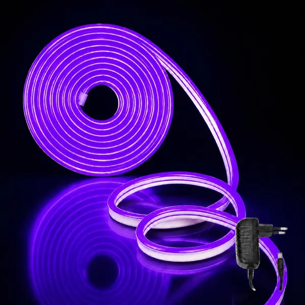 KAVYASHINE_16_4_Feet_Neon_Led_Strip_Lights_With_12V_Adapter_Waterproof_Ip65_Silicone_Flexible_Rope_Light_For_Wall_Decor_Diy_Name_Signs_Neon_Lights_5_Meter_Purple