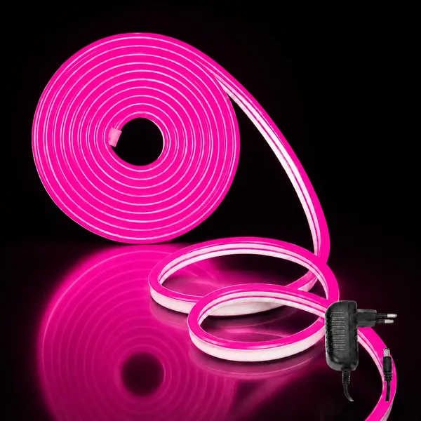 KAVYASHINE_16_4_Feet_Neon_Led_Strip_Lights_With_12V_Adapter_Waterproof_Ip65_Silicone_Flexible_Rope_Light_For_Wall_Decor_Diy_Name_Signs_Neon_Lights_5_Meter_Pink