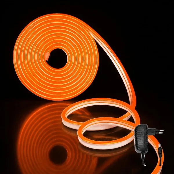 KAVYASHINE_16_4_Feet_Neon_Led_Strip_Lights_With_12V_Adapter_Waterproof_Ip65_Silicone_Flexible_Rope_Light_For_Wall_Decor_Diy_Name_Signs_Neon_Lights_5_Meter_Orange