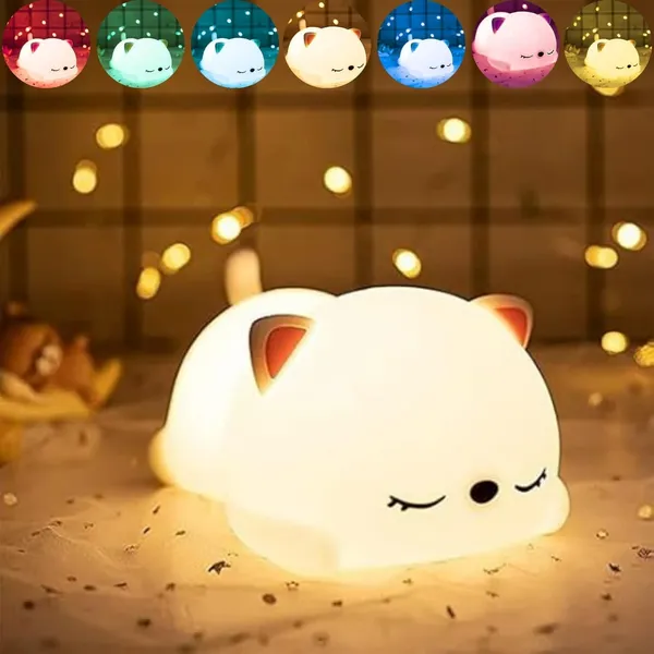 Led_Kids_Night_Lights_Touch_Sensor_Usb_Rechargeable_7_Color_Changing_Lamp_For_Kids_Room_Baby_Gift_Night_Light_Snoring_Cat