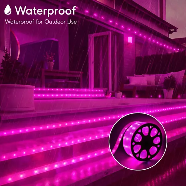KAVYASHINE_Smd_Led_Strip_Lights_Waterproof_Lighting_For_Home_Wall_Decor_Interior_Decoration_Perfect_For_Diwali_Lighting_Wedding_Events_Strip_Lights_Pink_25_Meter
