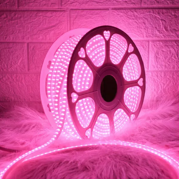 KAVYASHINE_Smd_Led_Strip_Lights_Waterproof_Lighting_For_Home_Wall_Decor_Interior_Decoration_Perfect_For_Diwali_Lighting_Wedding_Events_Strip_Lights_Pink_25_Meter