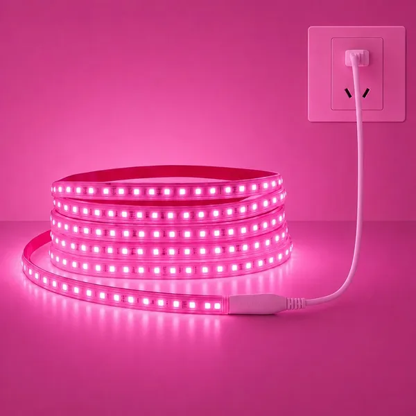 KAVYASHINE_Smd_Led_Strip_Lights_Waterproof_Lighting_For_Home_Wall_Decor_Interior_Decoration_Perfect_For_Diwali_Lighting_Wedding_Events_Strip_Lights_Pink_5_Meter