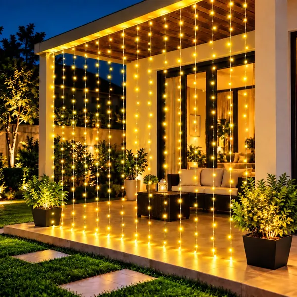 KAVYASHINE_Led_Curtain_String_Rice_Lights_180_Leds_21_Meter_8_Modes_For_Home_Decoration_For_Diwali_Christmas_Events_Yellow