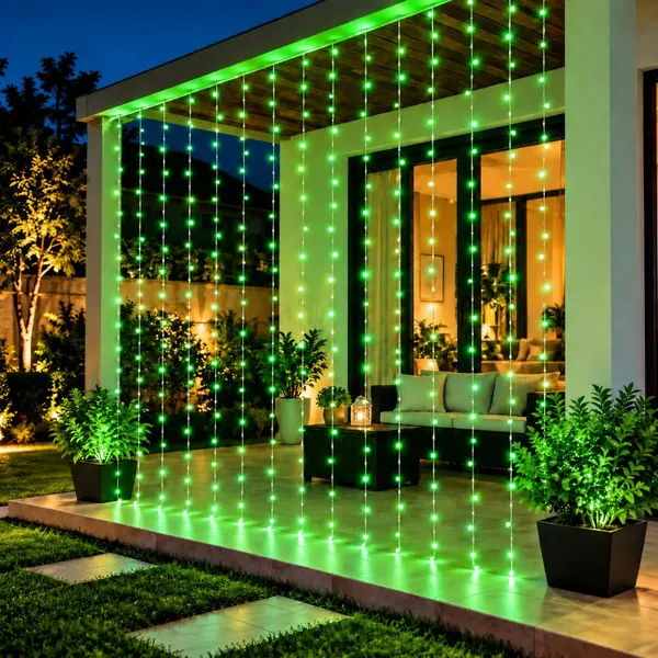 KAVYASHINE_Led_Curtain_String_Rice_Lights_180_Leds_21_Meter_8_Modes_For_Home_Decoration_For_Diwali_Christmas_Events_Green