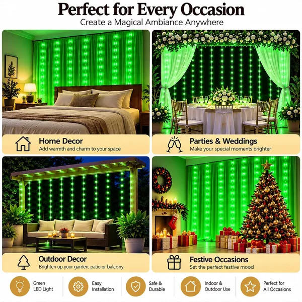 KAVYASHINE_Led_Curtain_String_Rice_Lights_180_Leds_21_Meter_8_Modes_For_Home_Decoration_For_Diwali_Christmas_Events_Green