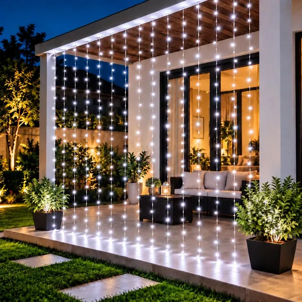 KAVYASHINE_Led_Curtain_String_Rice_Lights_180_Leds_21_Meter_8_Modes_For_Home_Decoration_For_Diwali_Christmas_Events_White