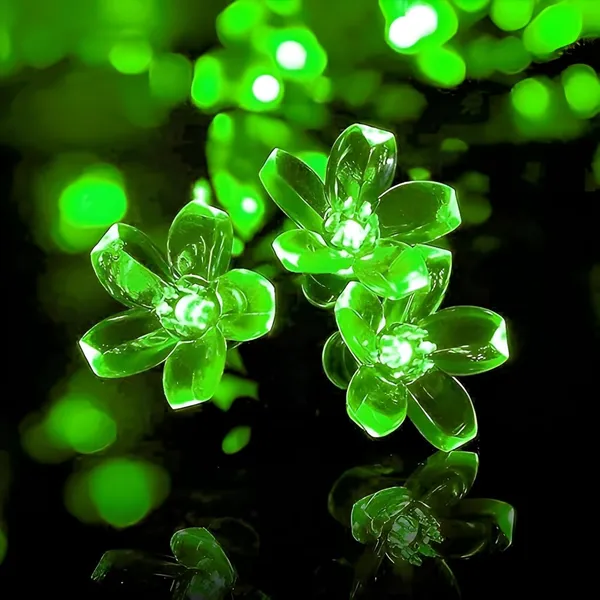 KAVYASHINE_Blue_Cherry_Blossom_Led_Flower_String_Lights_16_Leds_3_Meter_Length_Decorative_Fairy_Lights_For_Indoor_Outdoor_Home_Garden_Balcony_Party_Festival_Decor_Green_2