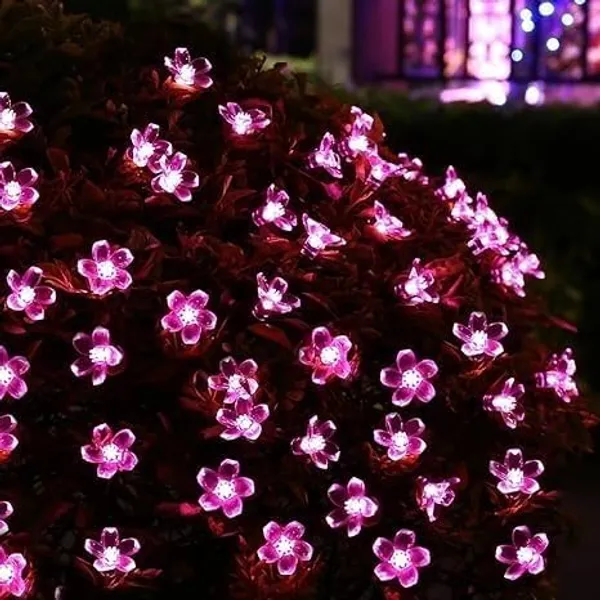 KAVYASHINE_Blue_Cherry_Blossom_Led_Flower_String_Lights_16_Leds_3_Meter_Length_Decorative_Fairy_Lights_For_Indoor_Outdoor_Home_Garden_Balcony_Party_Festival_Decor_Pink_2
