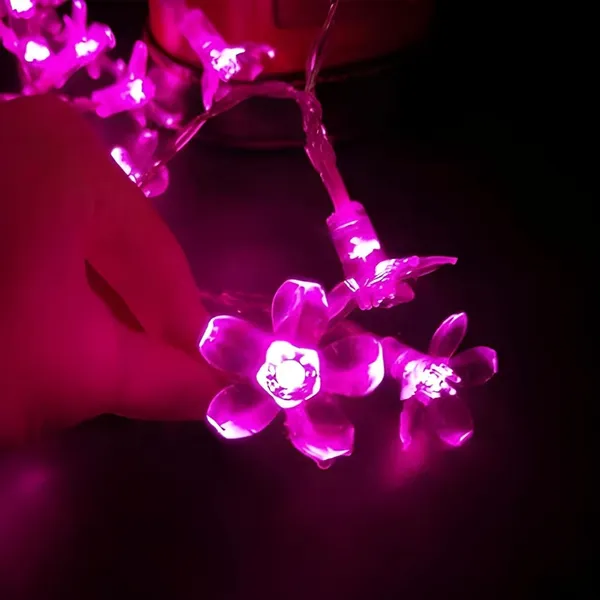 KAVYASHINE_Blue_Cherry_Blossom_Led_Flower_String_Lights_16_Leds_3_Meter_Length_Decorative_Fairy_Lights_For_Indoor_Outdoor_Home_Garden_Balcony_Party_Festival_Decor_Pink_2