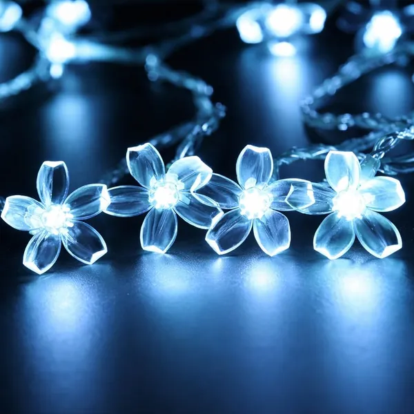 KAVYASHINE_Blue_Cherry_Blossom_Led_Flower_String_Lights_16_Leds_3_Meter_Length_Decorative_Fairy_Lights_For_Indoor_Outdoor_Home_Garden_Balcony_Party_Festival_Decor_Ice_Blue_2