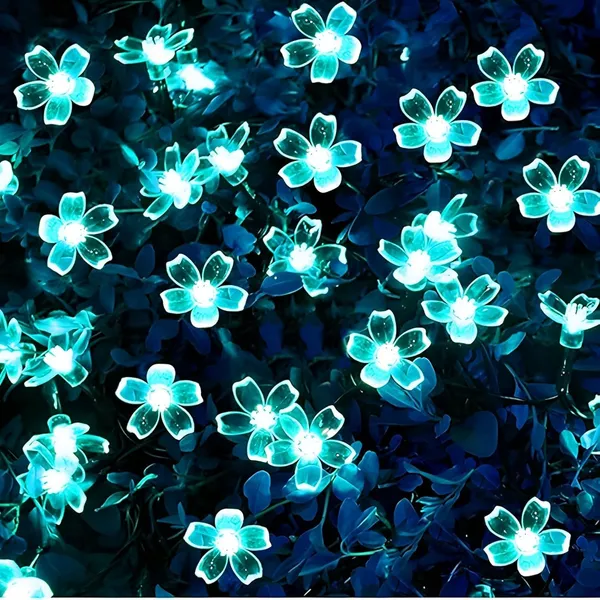 KAVYASHINE_Blue_Cherry_Blossom_Led_Flower_String_Lights_16_Leds_3_Meter_Length_Decorative_Fairy_Lights_For_Indoor_Outdoor_Home_Garden_Balcony_Party_Festival_Decor_Ice_Blue_2