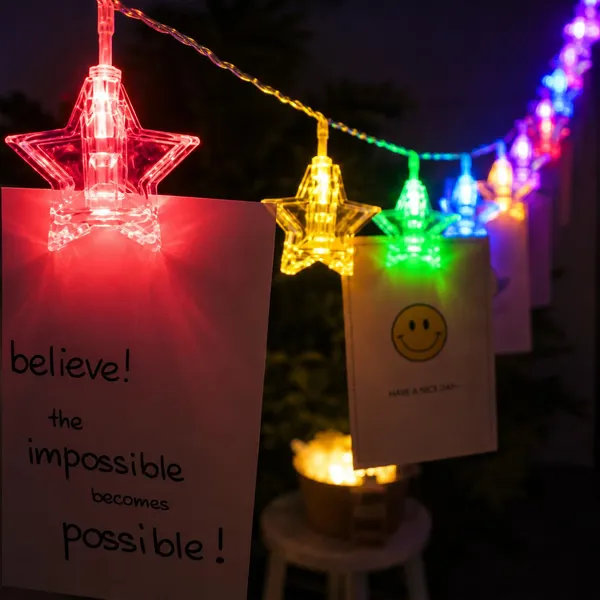 KAVYASHINE_14_Led_3_Meter_Decorative_Photo_Clip_String_Lights_For_Bedroom_Wall_Decoration_Home_Party_And_Memory_Display_Photo_Clip_Light_Star_Multi