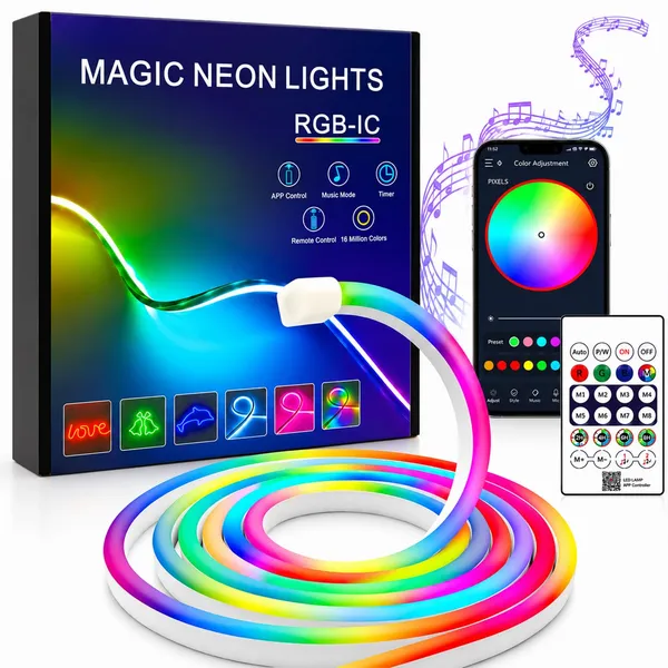 16_4_Feet_Magic_Neon_Strip_Light_App_Remote_Control_Music_Sync_Multi_Colour_Modes_Ideal_For_Gaming_Room_Wall_Decor_Multicolor_10