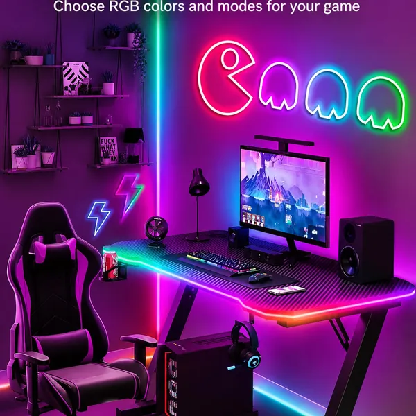 16_4_Feet_Magic_Neon_Strip_Light_App_Remote_Control_Music_Sync_Multi_Colour_Modes_Ideal_For_Gaming_Room_Wall_Decor_Magic_Neon_Rgb