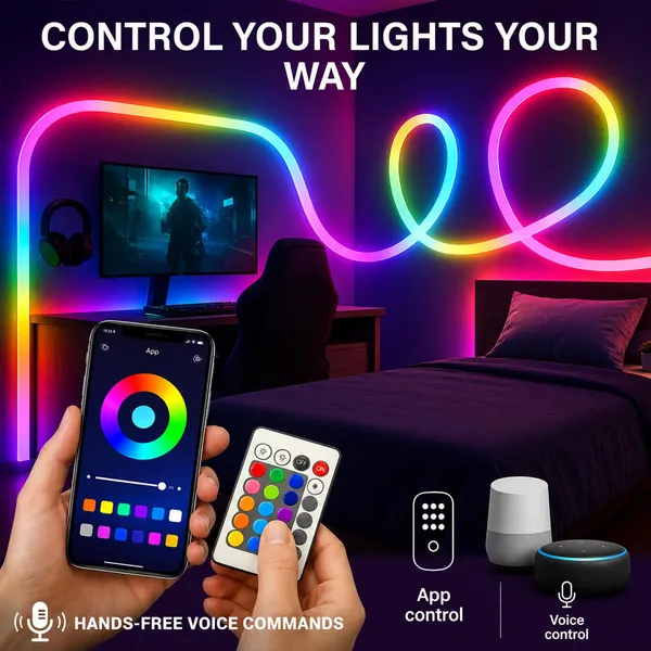 16_4_Feet_Led_Neon_Strip_Lights_Cuttable_Flexible_Ip65_Waterproof_5_Meter_For_Home_Bedroom_Party_Gaming_Room_Christmas_Diwali_Magic_Neon