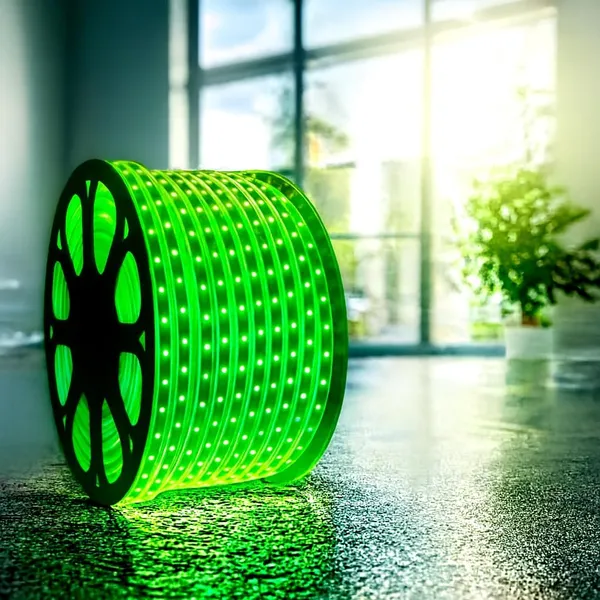 KAVYASHINE_Smd_Led_Strip_Lights_Waterproof_Lighting_For_Home_Wall_Decor_Interior_Decoration_Perfect_For_Diwali_Lighting_Wedding_Events_Green_5_Meter