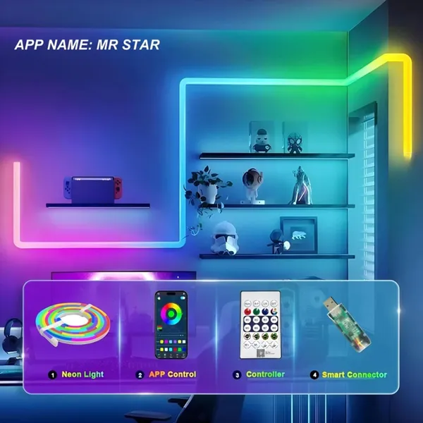 KAVYASHINE_16_4_Feet_Magic_Neon_Strip_Light_App_Remote_Control_Music_Sync_Multi_Colour_Modes_Ideal_For_Gaming_Room_Wall_Decor_Magic_Neon_Rgb