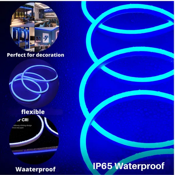 16_4_Feet_Led_Neon_Strip_Lights_Cuttable_Flexible_Ip65_Waterproof_5_Meter_For_Home_Bedroom_Party_Gaming_Room_Christmas_Diwali_Blue