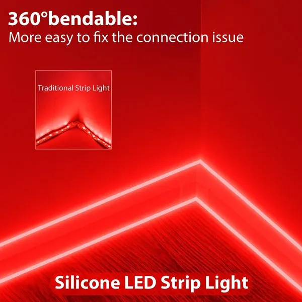 16_4_Feet_Led_Neon_Strip_Lights_Cuttable_Flexible_Ip65_Waterproof_5_Meter_For_Home_Bedroom_Party_Gaming_Room_Christmas_Diwali_Red