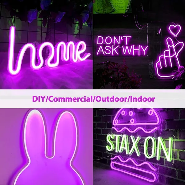 16_4_Feet_Led_Neon_Strip_Lights_Cuttable_Flexible_Ip65_Waterproof_5_Meter_For_Home_Bedroom_Party_Gaming_Room_Christmas_Diwali_Purple