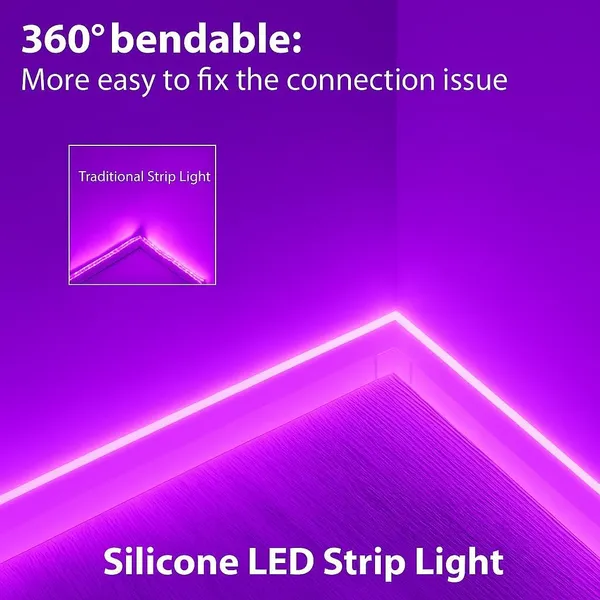16_4_Feet_Led_Neon_Strip_Lights_Cuttable_Flexible_Ip65_Waterproof_5_Meter_For_Home_Bedroom_Party_Gaming_Room_Christmas_Diwali_Purple