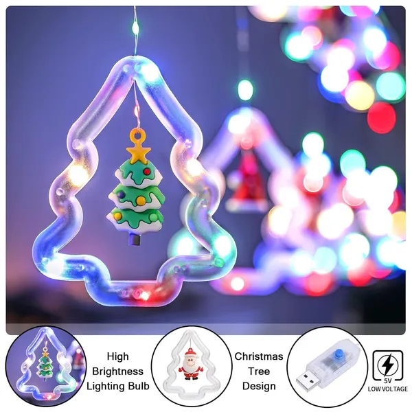 KAVYASHINE_100Led_Hanging_String_Lights_3_5M_Perfect_For_Home_Festival_Diwali_Christmas_Decoration_Party_Wedding_10_Tree_Multi