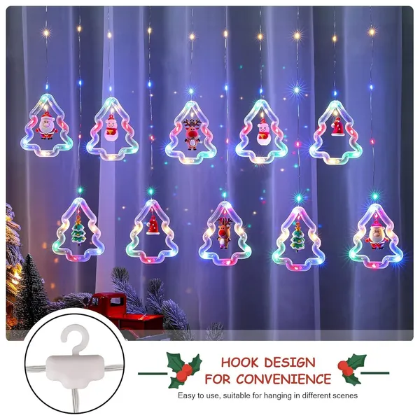 KAVYASHINE_100Led_Hanging_String_Lights_3_5M_Perfect_For_Home_Festival_Diwali_Christmas_Decoration_Party_Wedding_10_Tree_Multi