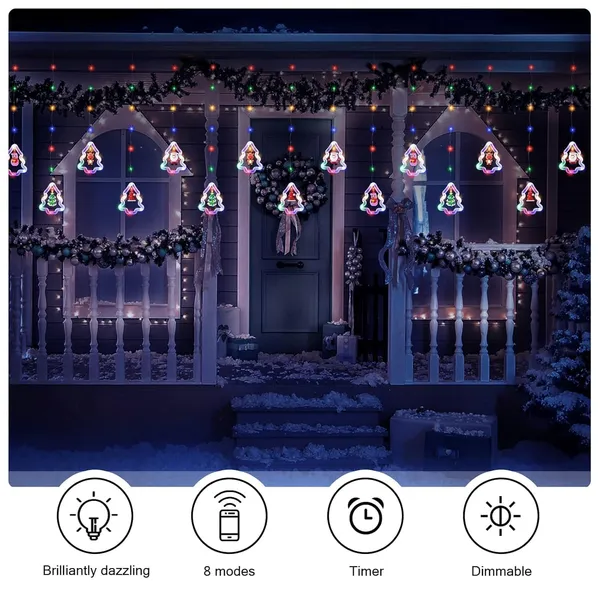 KAVYASHINE_100Led_Hanging_String_Lights_3_5M_Perfect_For_Home_Festival_Diwali_Christmas_Decoration_Party_Wedding_10_Tree_Multi